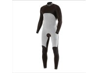 VISSLA Seven Seas 4.3mm neoprene wetsuit fullsuit with chest Zip black