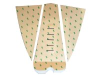 Surfganic Premium Eco Tailpad feito de negroEVA para a sua prancha de surf de 3 peças Deck Grip Surfboard Grippad Footpad Tractionpad