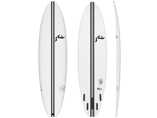 Surfboard RUSTY Egg Not Quad Single Fin TEC